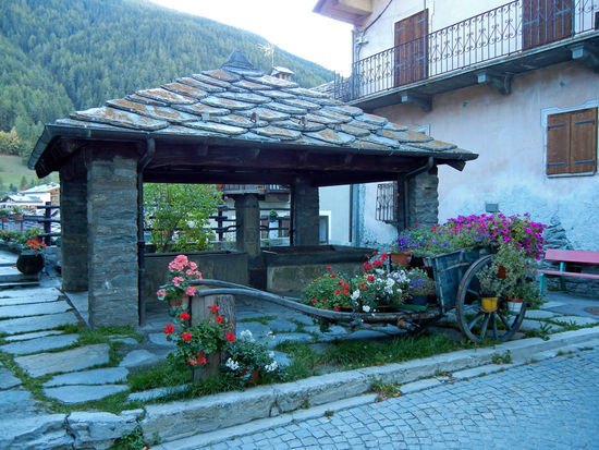 Altes Waschhaus in Etroubles