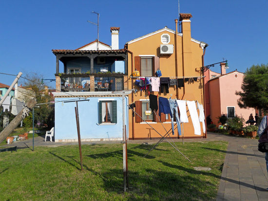 Unterwegs auf Burano, abseits der normalen Touristenpfade