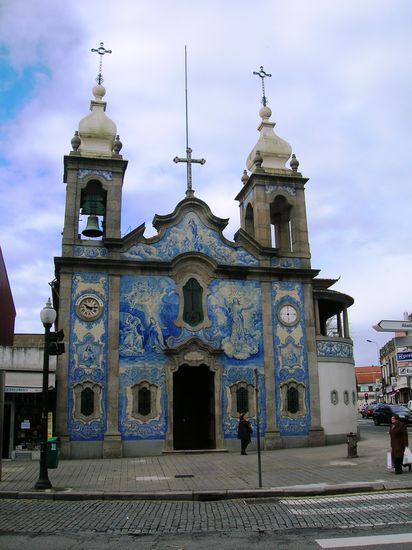 Kirche Igrja do Carvalhido - in einem Vorort Portos