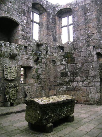 Barcelos - Palst dos Condos - Leider sind vom Palast nur noch Ruinen erhalten