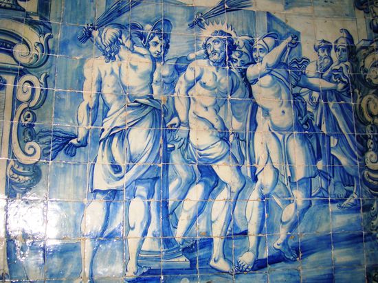 Kirche Bom Jesus do Monte. Der Besuch ist ein Muss! Hier finden sich herrliche Kachelbilder.