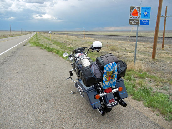 Wir sind auf dem Santa Fe Trail