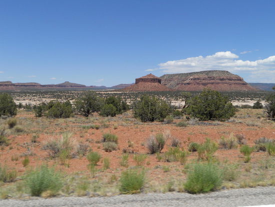 Auf dem Weg zum Monument Valley