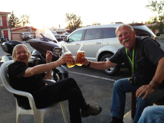 Rolf und Chris - ich sage nur "Säufer" 