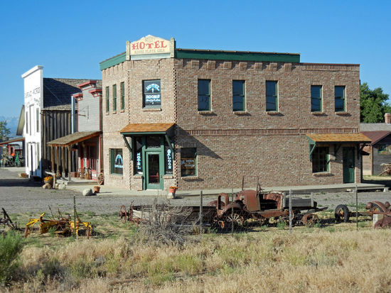 Kleines Open-Air-Museum in Montrose