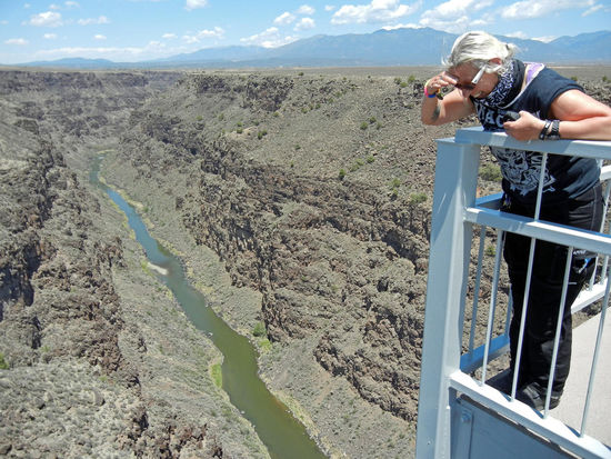 Rio Grande River Gorge Bridge bei Taos