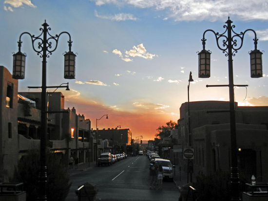 Abendstimmung in Santa Fe