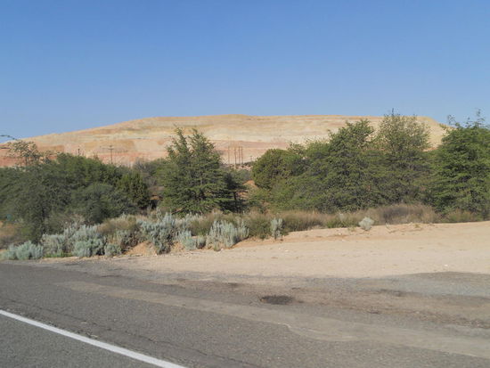 Fahrt durch die Wüste