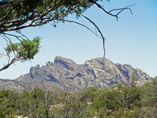 Im Chiricahua National Monument - Cochise Head