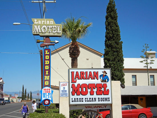 Das Hotel in Tombstone können wir nur empfehlen.