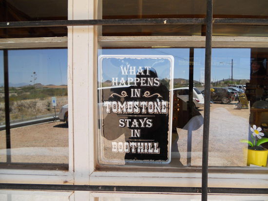 Gesehen am Friedhof - Boothill