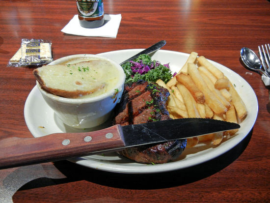 Abendessen (Rolf) in Flagstaff