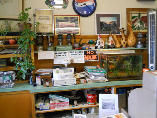 Krimskrams ohne Ende - Grand Canyon Cafe in Flagstaff
