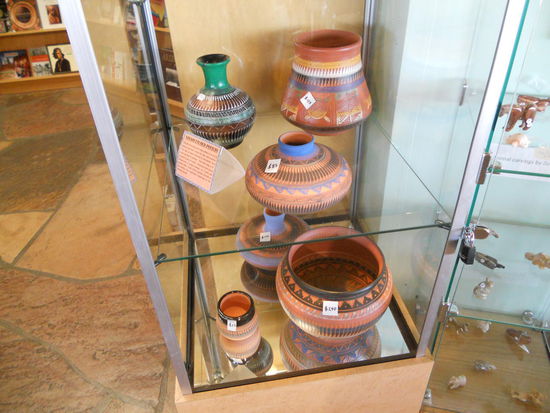 In den Visitor Centern findet man nicht nur gute Informationen, sondern auch schöne indianische Handarbeiten