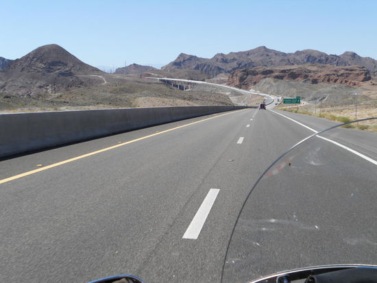 Auf dem Weg zum Hoover Dam - Nevada