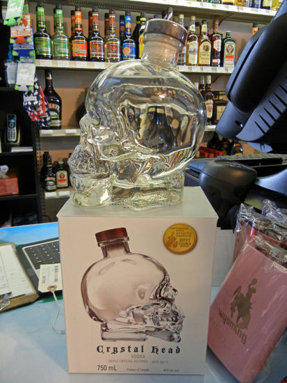 Gesehen in Cody in einem Spirituosenladen