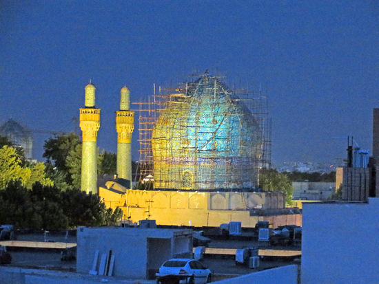 Esfahan - Blick von unserem Hotelzimmer