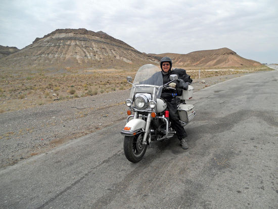 In der Wüste Dasht-e Kavir