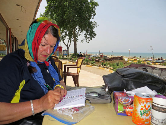 Uschi schreibt und schreibt ...