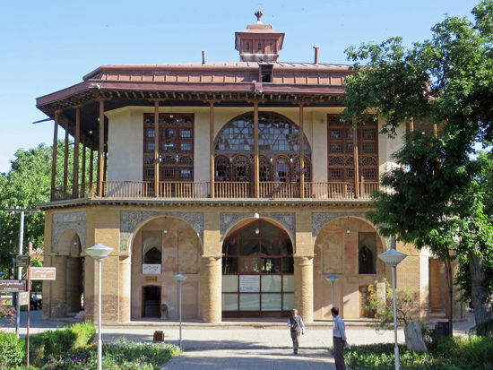 Kakh-e Chehel Sotun Palast in Qazvin