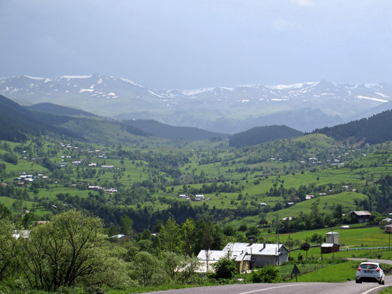 Herrliche Landschaften in der Türkei