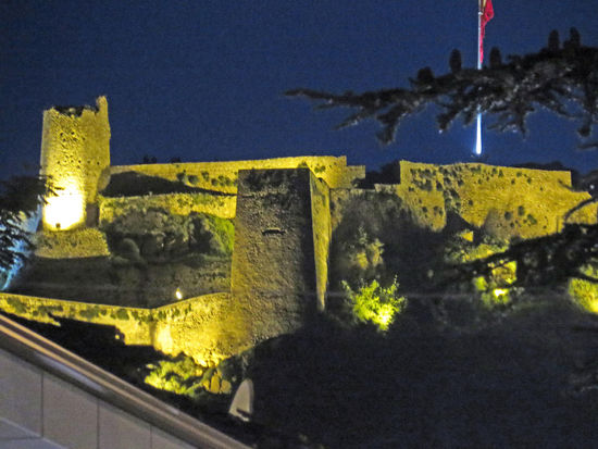 Blick auf die Burg in Kastamonu