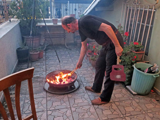 Unser Freund Hayrettin grillt für uns - Istanbul