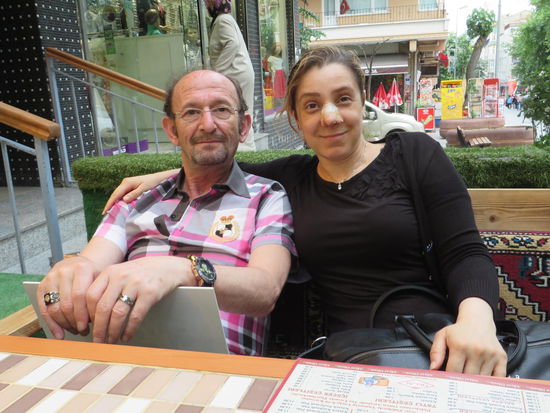 Unser Freund Hayrettin und seine Nichte Reyhan, beide ganz liebe Menschen