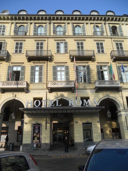 Hotel Roma e Rocca Cavour, sehr zentral gelegen. Das Hotel kann ich nur empfehlen.