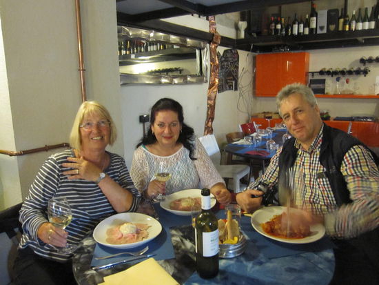 Anneken, Uschi und Alex - wir haben uns prächtig verstanden