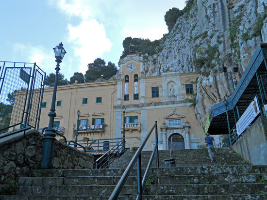 Monte Pellegrino - Heiligtum der Santa Rosalia.