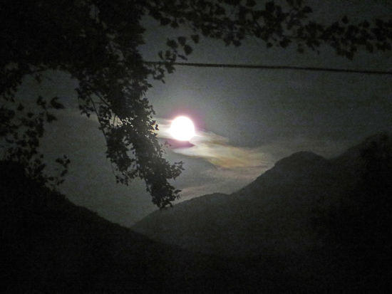 Abends am Lago di Cavazzo