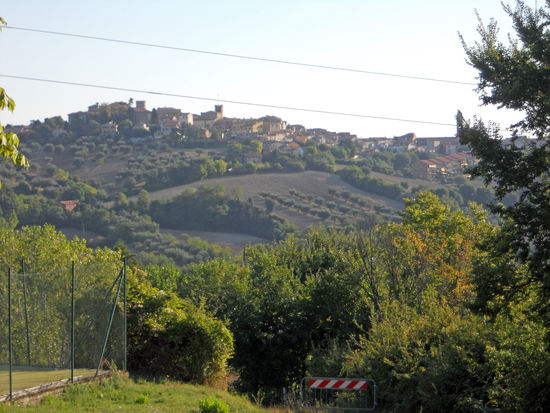 Der Blick war schön, aber die Mücken ...