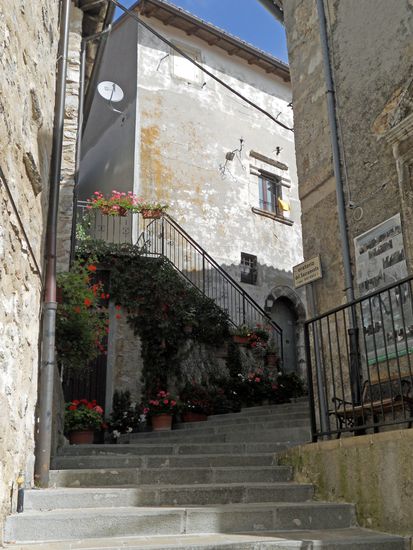 In den Gassen von Castelluccio