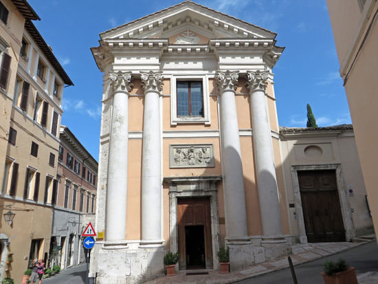 Spoleto - Chiesa Sant Ansano e Crypta di San Isacco