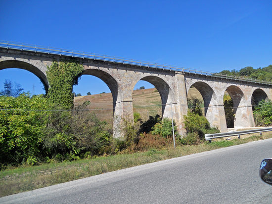 Auf der Fahrt nach San Severino Marche