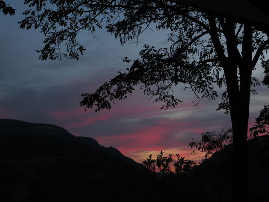 Ein schöner Tag geht zu Ende