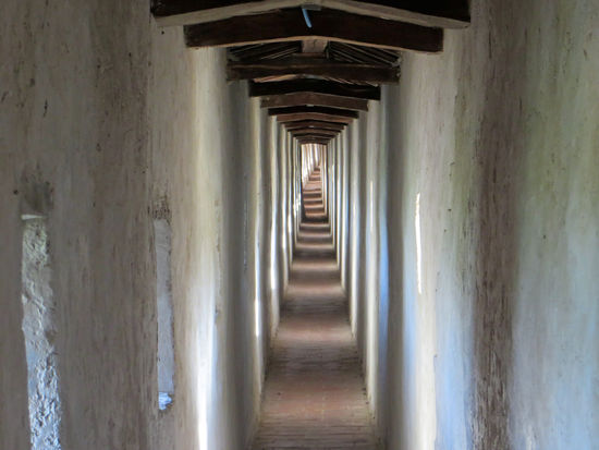 Castiglione del Lago - Gang zur Rocca del Leone vom Palazzo della Corgna aus