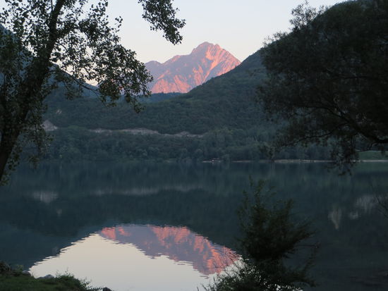 Abendstimmung am Lago di Cazzo
