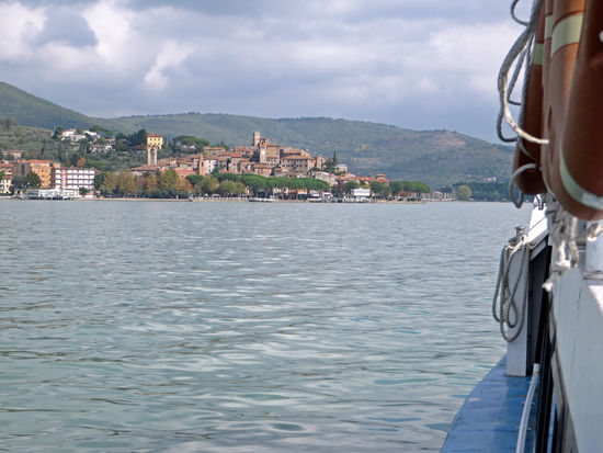 Rückfahrt - Blick auf Passignano