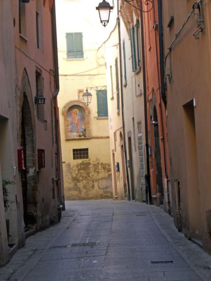 In den Gassen von Umbertide