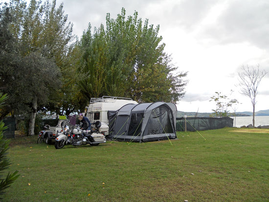 Unsere "Burg" am Lago di Trasimeno