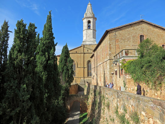 Pienza - Blick auf den Duomo
