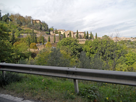 Wir kommen nach Montalcino