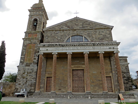 Montalcino - Duomo - leider arg vernachlässigt