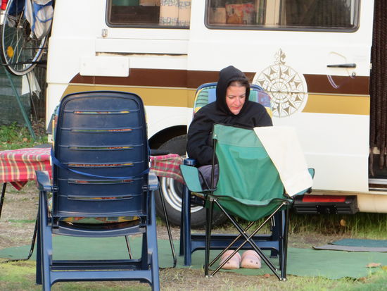 Ohne Vorzelt ist es kalt ...