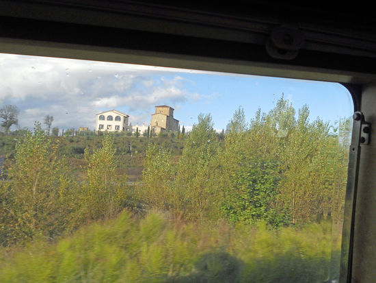 Bilder sind alle durch das Fenster des Campingbusses gemacht worden.