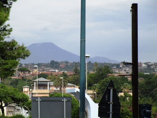 Während der Fahrt - Blick auf den Ätna