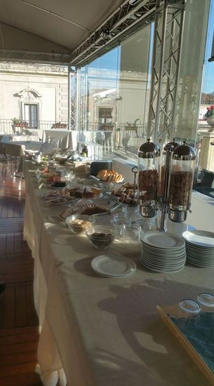 Frühstücksbüffet im Hotel Royal