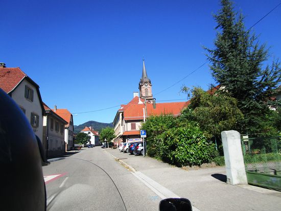 Mir wird während der Fahrt nie langweilig ...